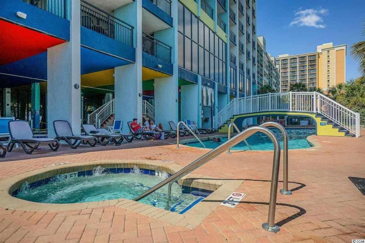 *Ocean View Beauty*King Bed*Rooftop Pool*Beach*Hot Tubs*M123 เมอร์เทิลบีช ภายนอก รูปภาพ